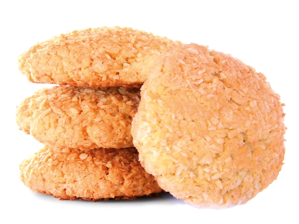 Kokos koek&nbsp;per 4 verpakt