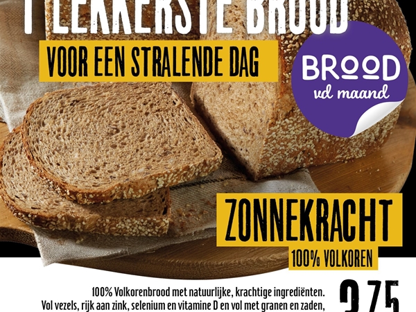 Maandbrood Maart Zonnekracht